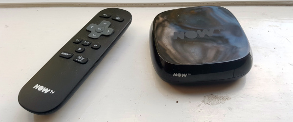 NOW TV Box and Remote - Front